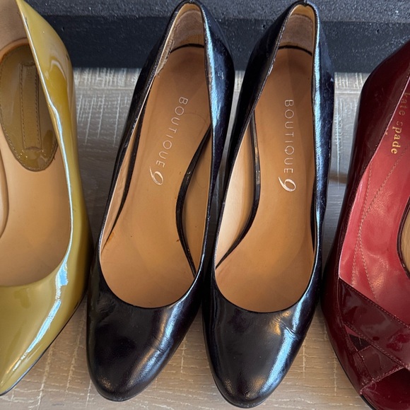 4 pair Patent Pointed-Toe Pumps (kate spade, Banana Republic, Nine West) - Picture 3 of 11